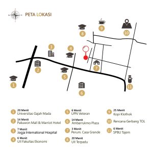Rumah Eksklusif Jogja dekat Kampus UPN & Pakuwon Mall Jogja