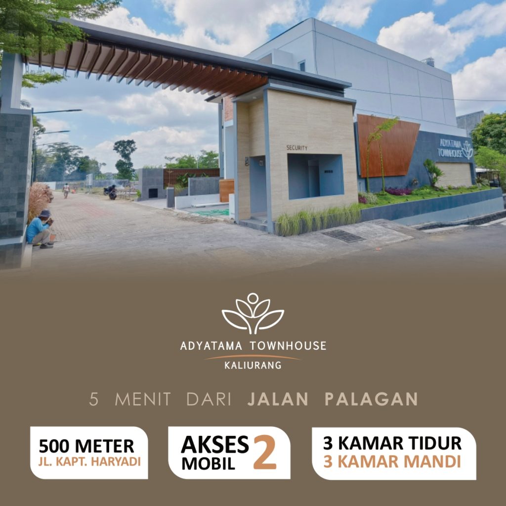 Rumah Mewah dekat UGM & UII Kawasan Premium Jogja