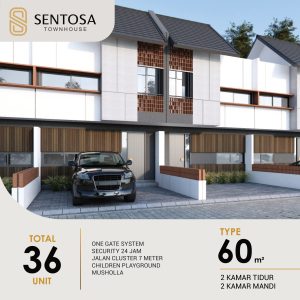 Sentosa Townhouse Rumah 600 Juta Tepi Jalan Nasional Jogja