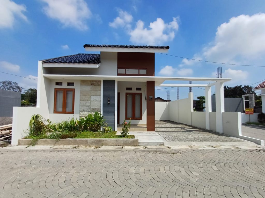 Rumah Modern Minimalis di Sleman dekat UKRIM Kalasan