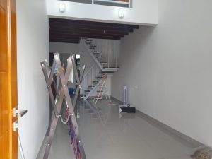 Rumah Scandinavian Dengan Mezzanine di Palagan Sleman
