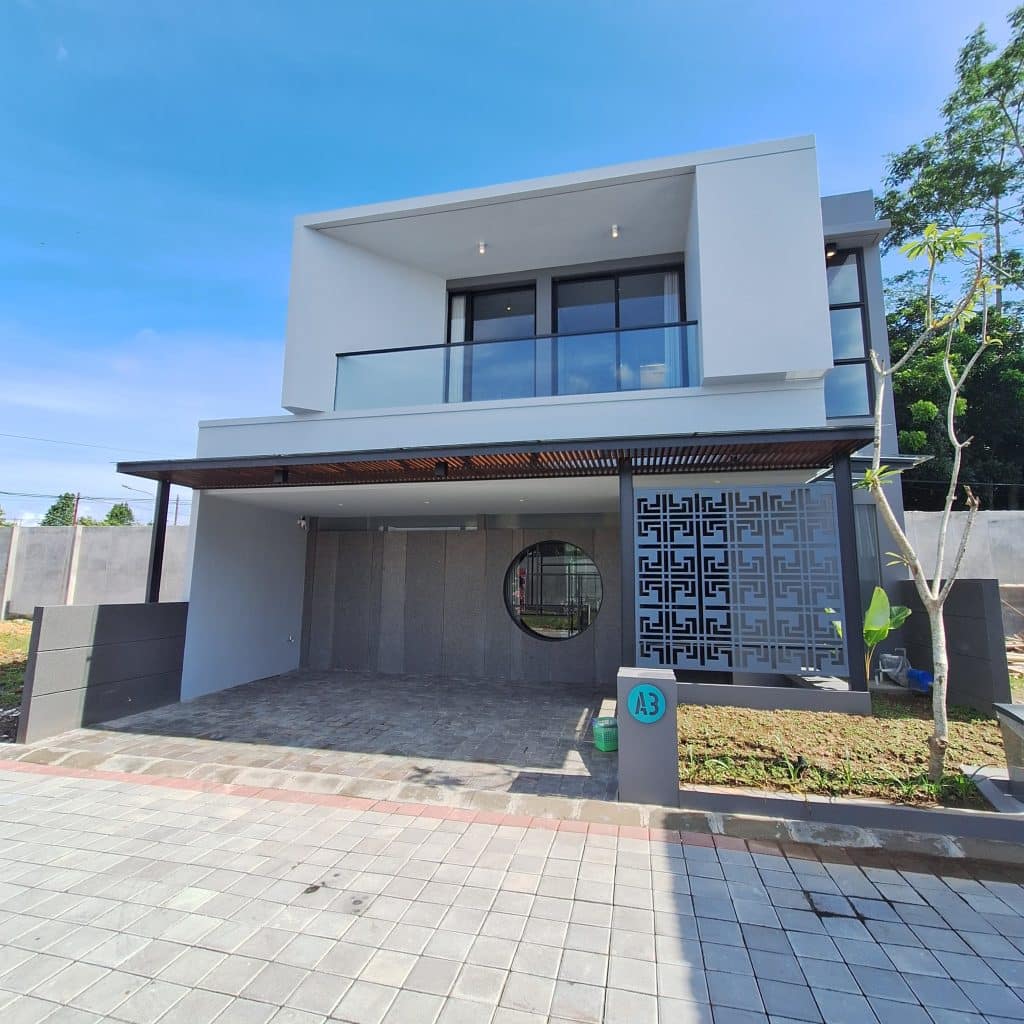 Rumah Konsep Japandi Mewah Elegan Sleman Dekat RSA UGM