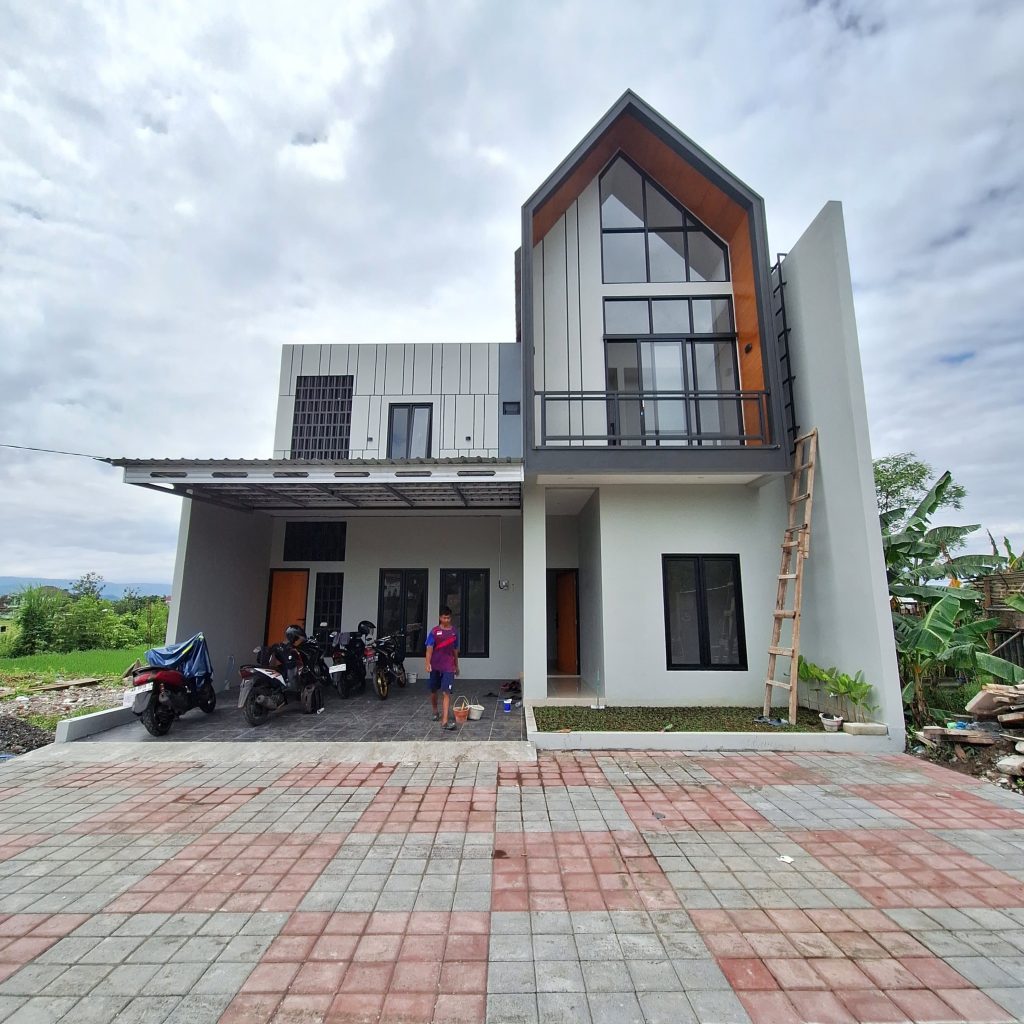 Rumah Scandinavian di Bantul dekat Kampus 4 UAD