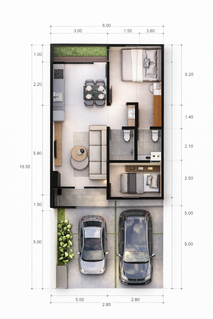 Rumah Modern di Kaliurang Mulai 700 Jutaan – Dekat Kampus UII