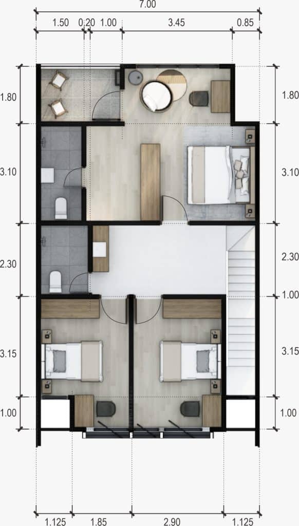 Rumah Mewah 3 Lantai di Sleman Jogja Utara. Jalan Palagan Kaliurang Km. 9