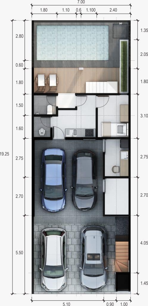 Rumah Mewah 3 Lantai di Sleman Jogja Utara. Jalan Palagan Kaliurang Km. 9